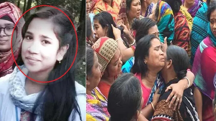 কাভার্ড ভ্যানচাপায় প্রাণ হারালেন কলেজছাত্রী