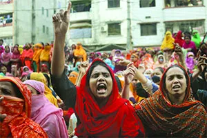 শ্রমিক অসন্তোষে ১২ মামলায় গ্রেপ্তার ৪৪