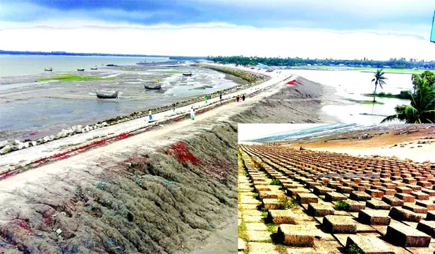দক্ষিণ চট্টগ্রামে নির্মাণাধীন বেড়ি বাঁধের স্থায়িত্ব নিয়ে সংশয় ব্যয় হবে ১০৮৬ কোটি টাকা
