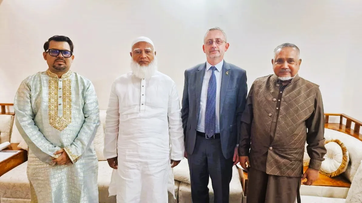 আমীরে জামায়াতের সাথে ইইউ এর মান্যবর রাষ্ট্রদূতের সৌজন্য সাক্ষাৎ
