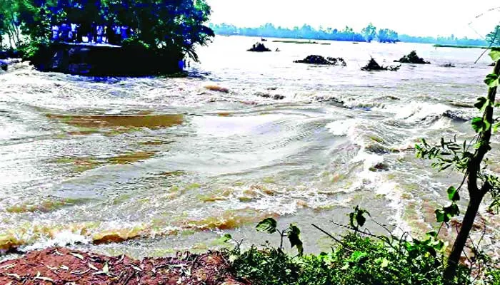 বাঁধ ভেঙে সর্বনাশ