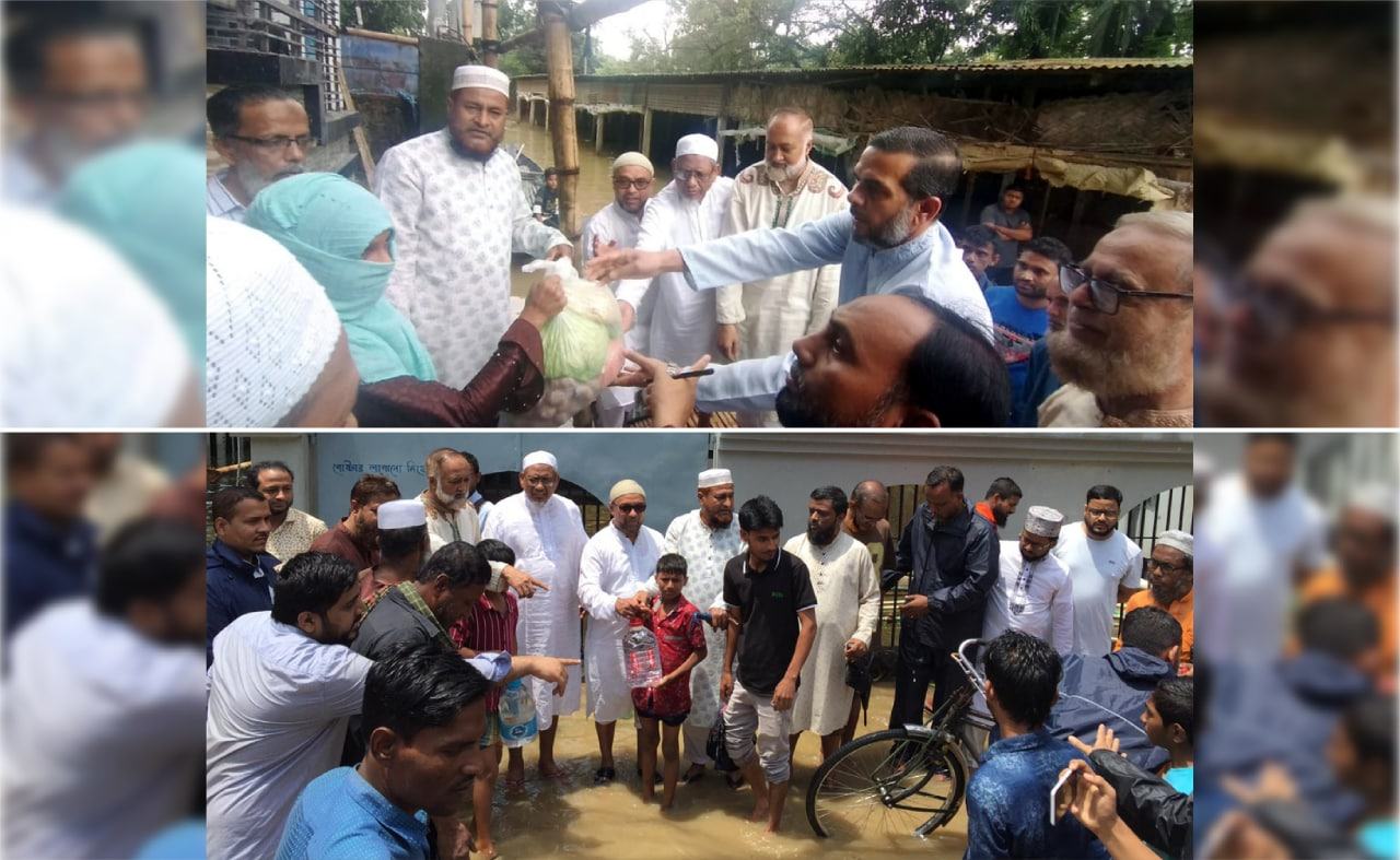 পানিবন্দী মানুষের সাহায্যার্থে সম্মিলিতভাবে এগিয়ে আসুন- মুহাম্মদ শাহাবুদ্দিন