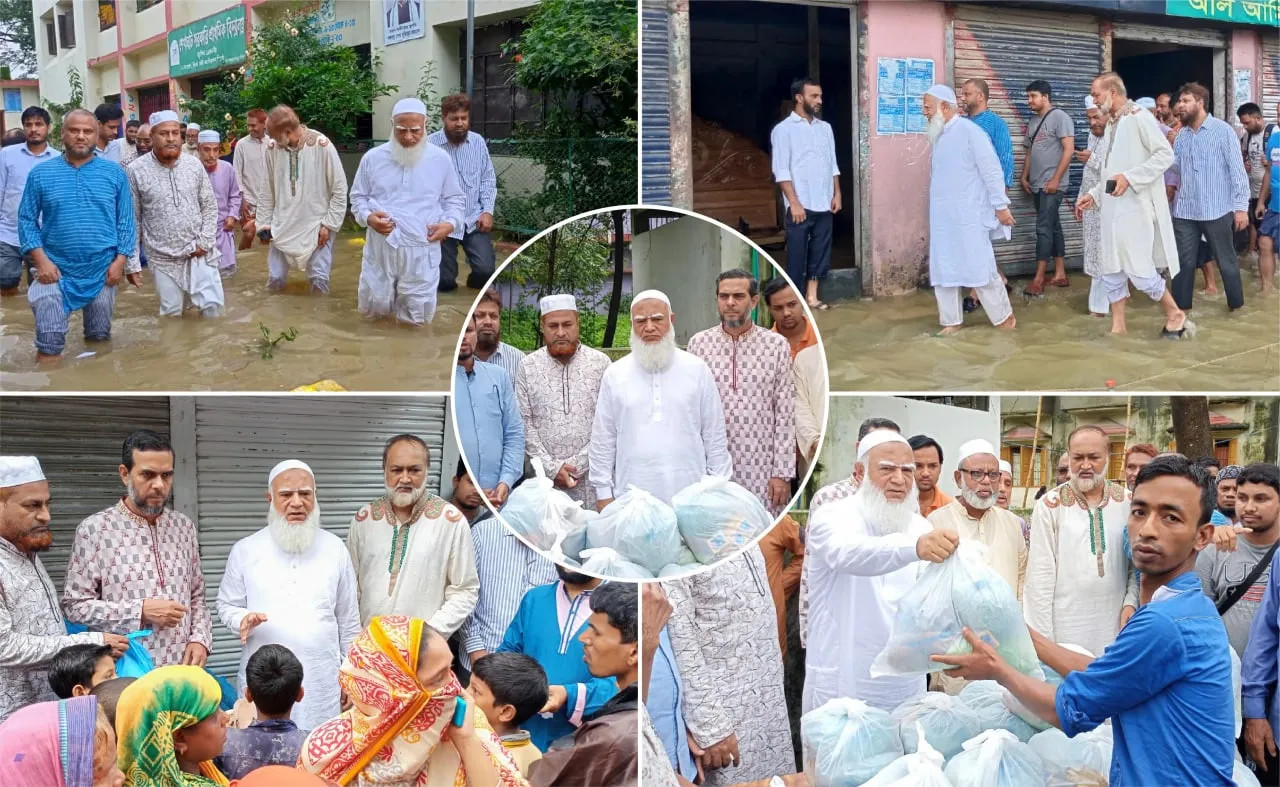 সিলেট অঞ্চলের মানুষের এই দুর্যোগে আর্তমানবতার কল্যাণে জামায়াত পাশে রয়েছেঃ ডা. শফিকুর রহমান
