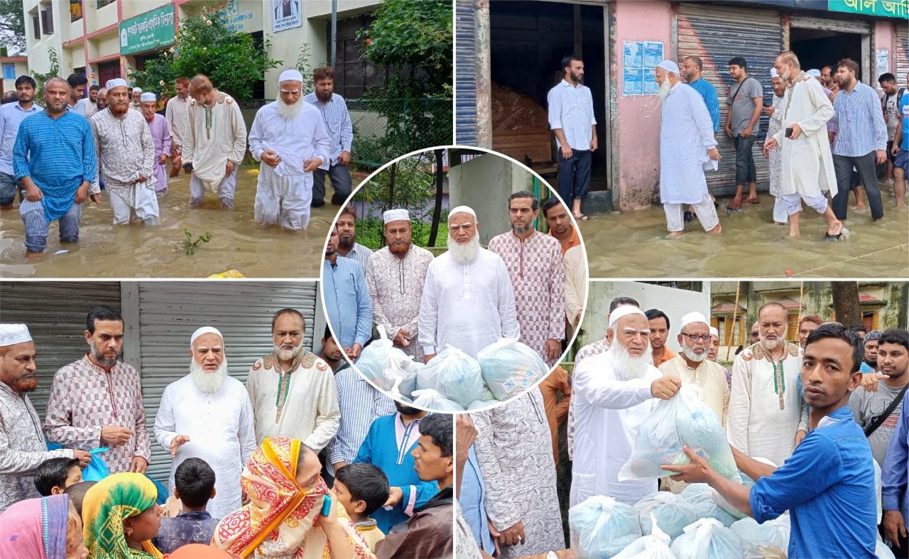 সিলেট অঞ্চলের মানুষের এই দুর্যোগে আর্তমানবতার কল্যাণে জামায়াত পাশে রয়েছেঃ ডা. শফিকুর রহমান