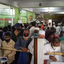 ব্যাংক শাখায় ভিড়, আতঙ্কে কর্মকর্তারা