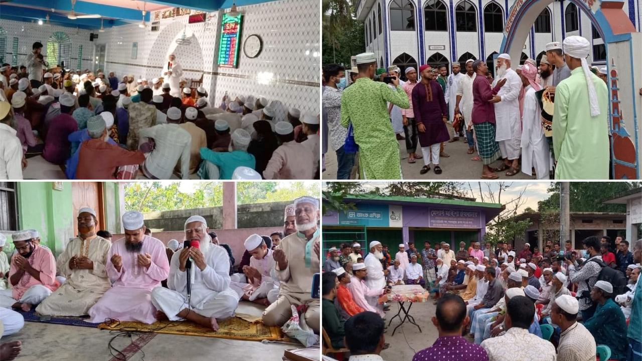 বন্যা কবলিত সুনামগঞ্জবাসীর সাথে আমীরে জামায়াতের ঈদ উদযাপন