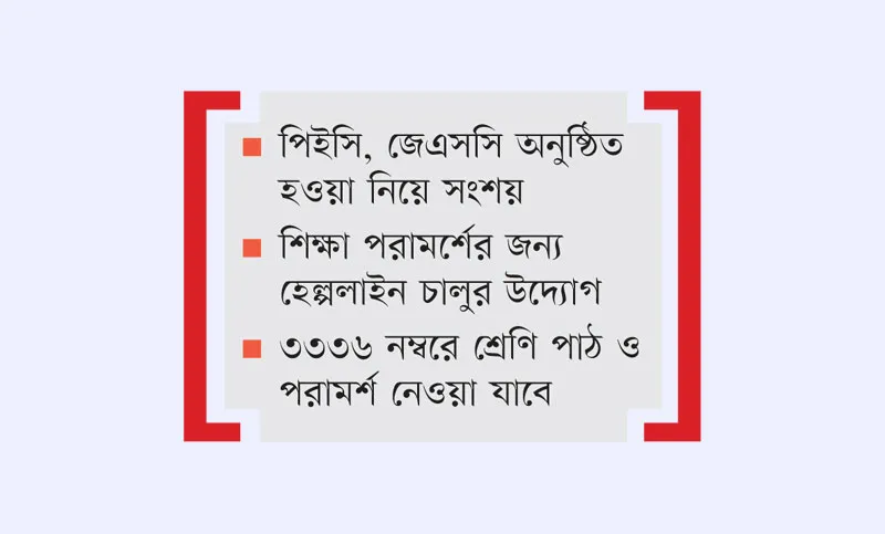 প্রাথমিক ও মাধ্যমিকে এবার একটি পরীক্ষা নেওয়ার চিন্তা