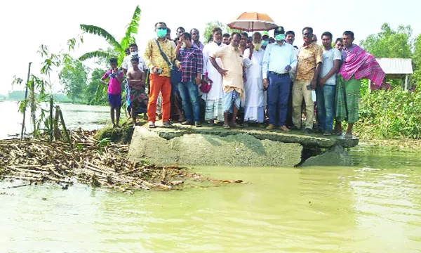 মধ্যাঞ্চলে বন্যার অবনতির শঙ্কা