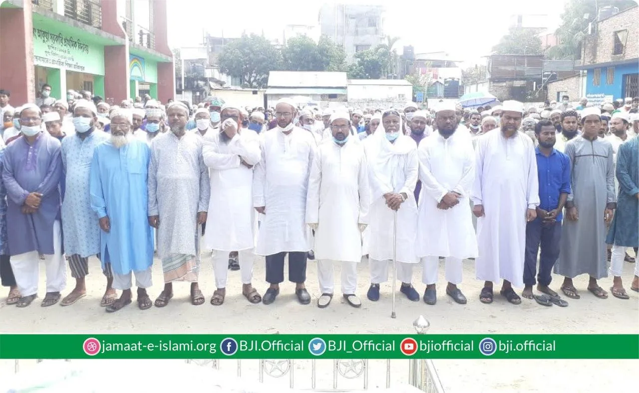 ময়মনসিংহ সদরের বিশিষ্ট সমাজসেবক জনাব মোঃ ইউসুফ আলীর জানাযা সম্পন্ন