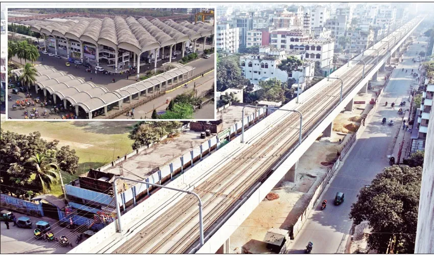 ভাঙা হচ্ছে কমলাপুর স্টেশন