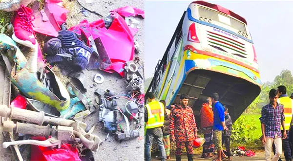সড়কে ঝরলো ১১ প্রাণ