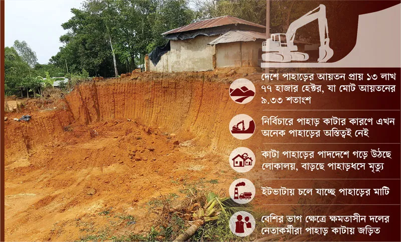 কাঁদছে বোবা পাহাড়
