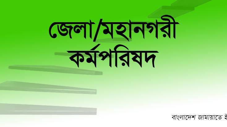 জেলা/মহানগরী কর্মপরিষদ