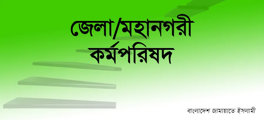 জেলা/মহানগরী কর্মপরিষদ