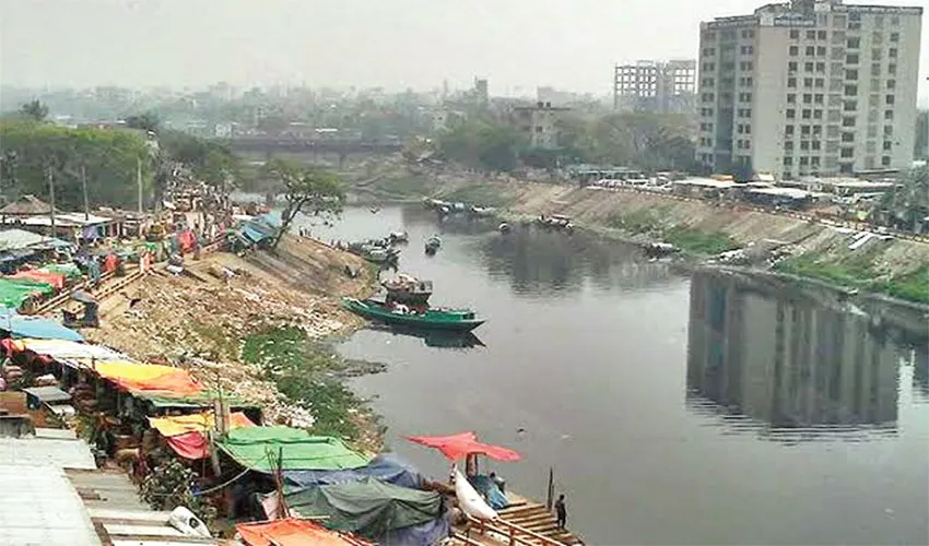দখল-দূষণে বেহাল তুরাগ