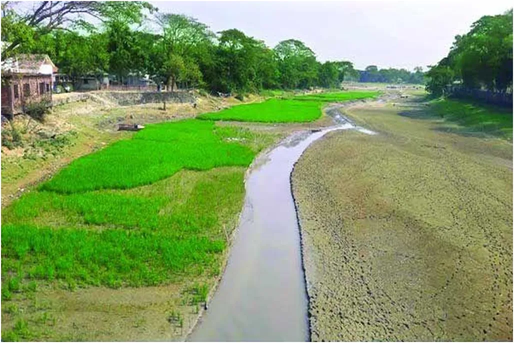 নেত্রকোনার ৫৭ নদী পানিশূন্য