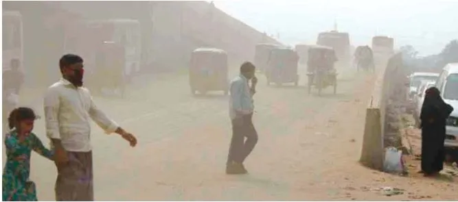 দূষিত বাতাসের শহরের তালিকায় আবারও শীর্ষে ঢাকা