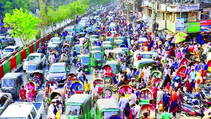 সড়কে যানজট বাড়ছে