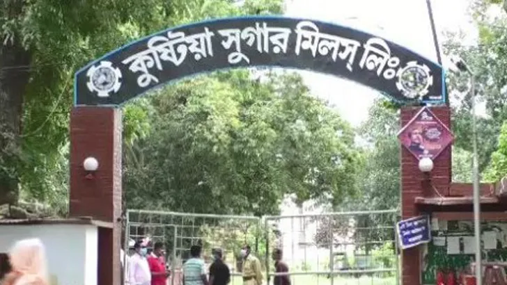 কুষ্টিয়া সুগার মিলের ৫২ টন চিনি গায়েব