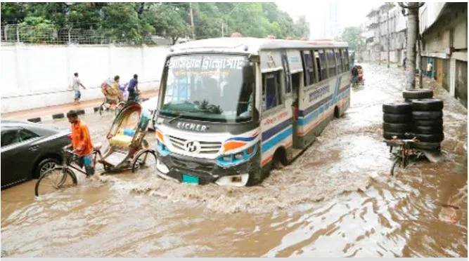 জলযট-যানজটে নাকাল নগরবাসী