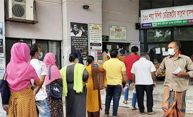 খুলনায় ঠাঁই নেই হাসপাতালে