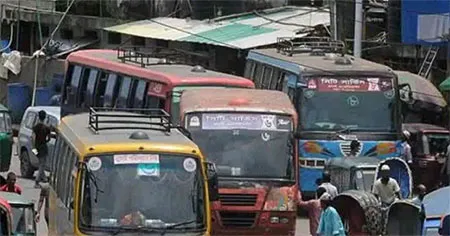 চট্টগ্রামে গণপরিবহনে নৈরাজ্য