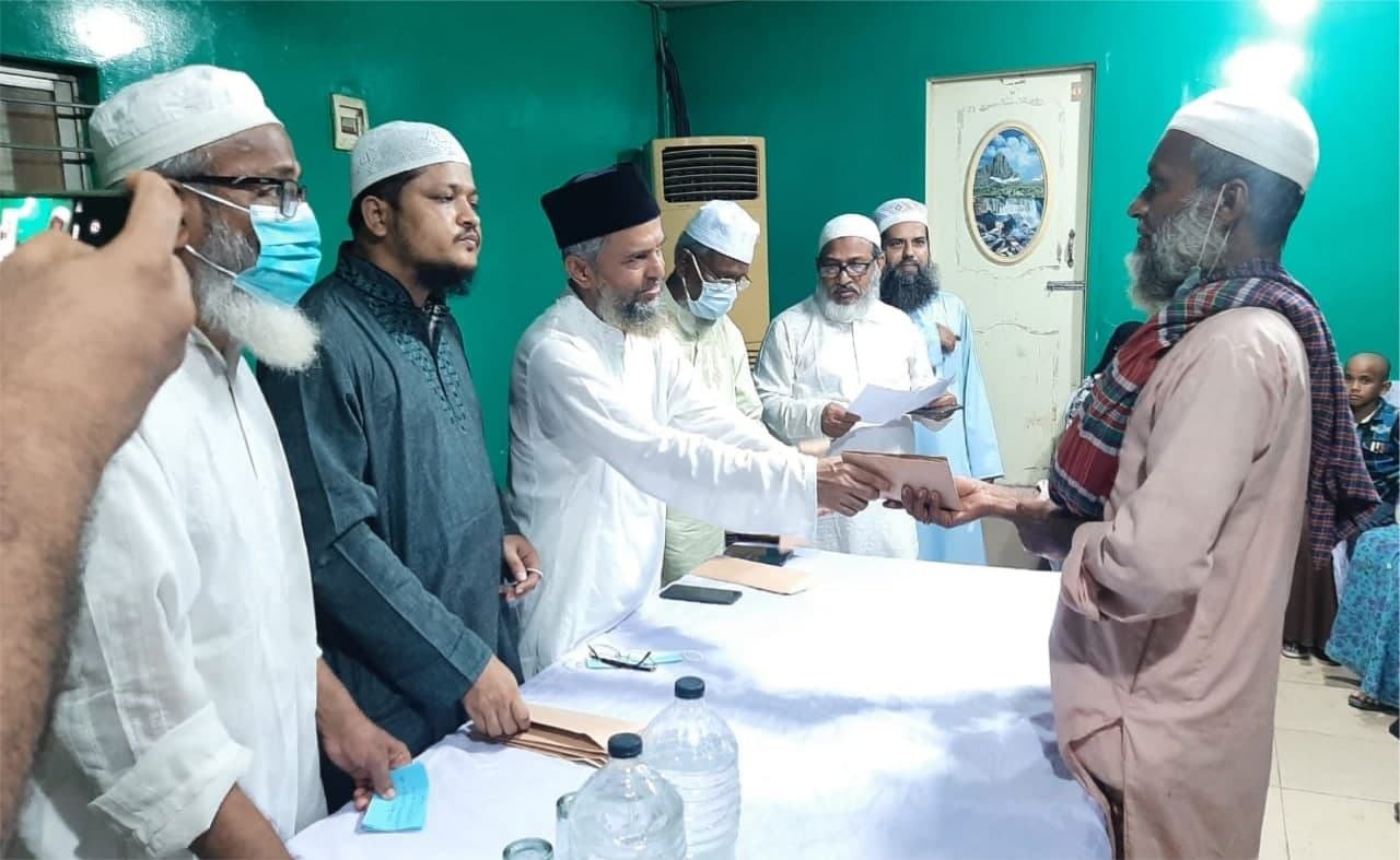 সেজান জুস কারখানার অগ্নিকাণ্ডে নিহতদের পরিবারের পাশে জামায়াতে ইসলামী