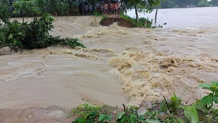সাত জেলার নিম্নাঞ্চল প্লাবিত