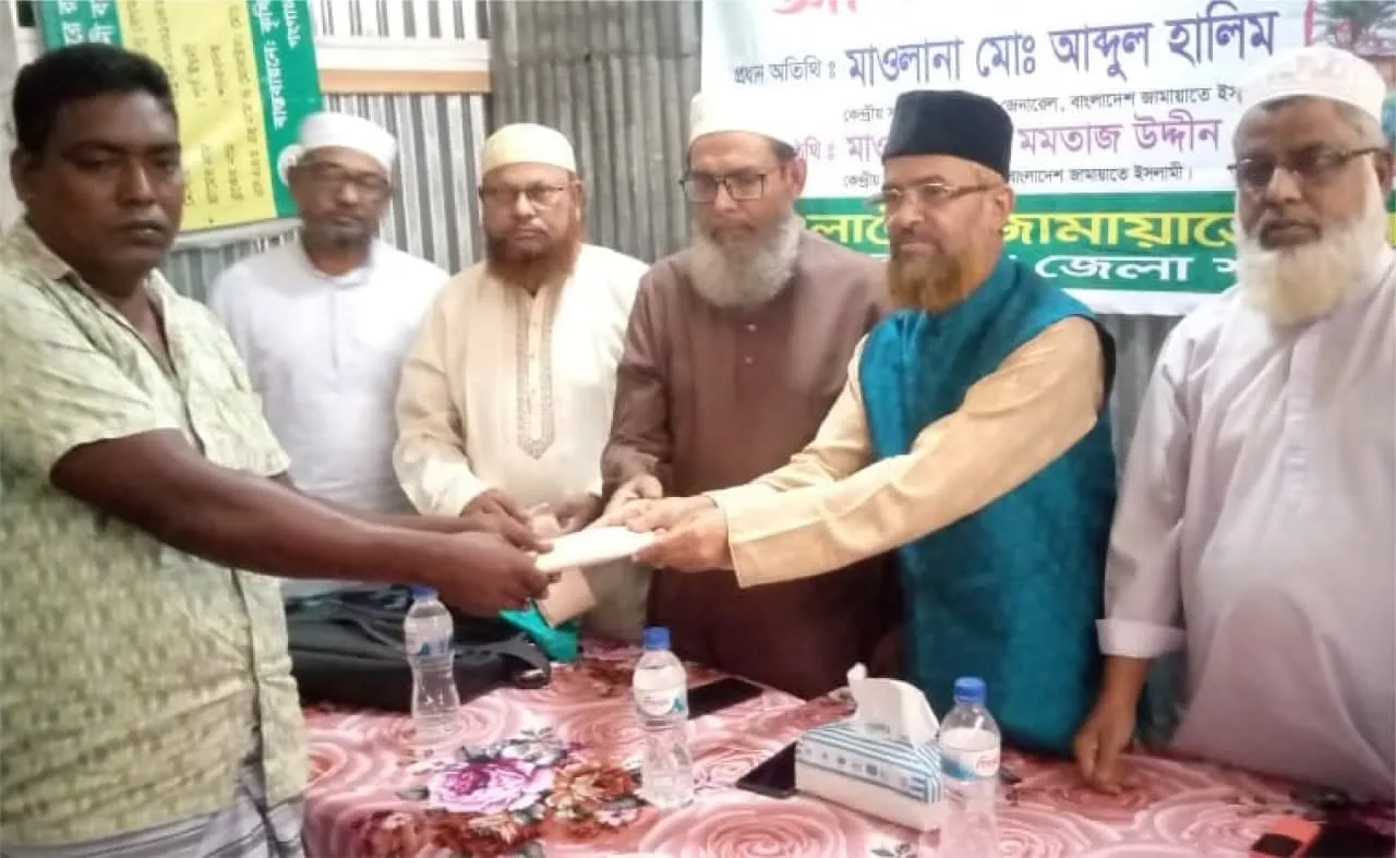 তিস্তার আকস্মিক বন্যায় বসতভিটা হারানো পরিবারের পাশে বাংলাদেশ জামায়াতে ইসলামী