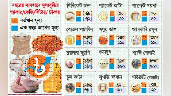 ভোক্তার আয় বাড়েনি কমেছে ক্রয়ক্ষমতা