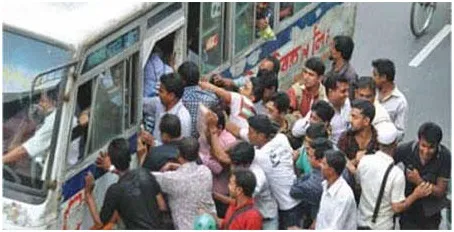 গণপরিবহন নিয়ে তামাশা