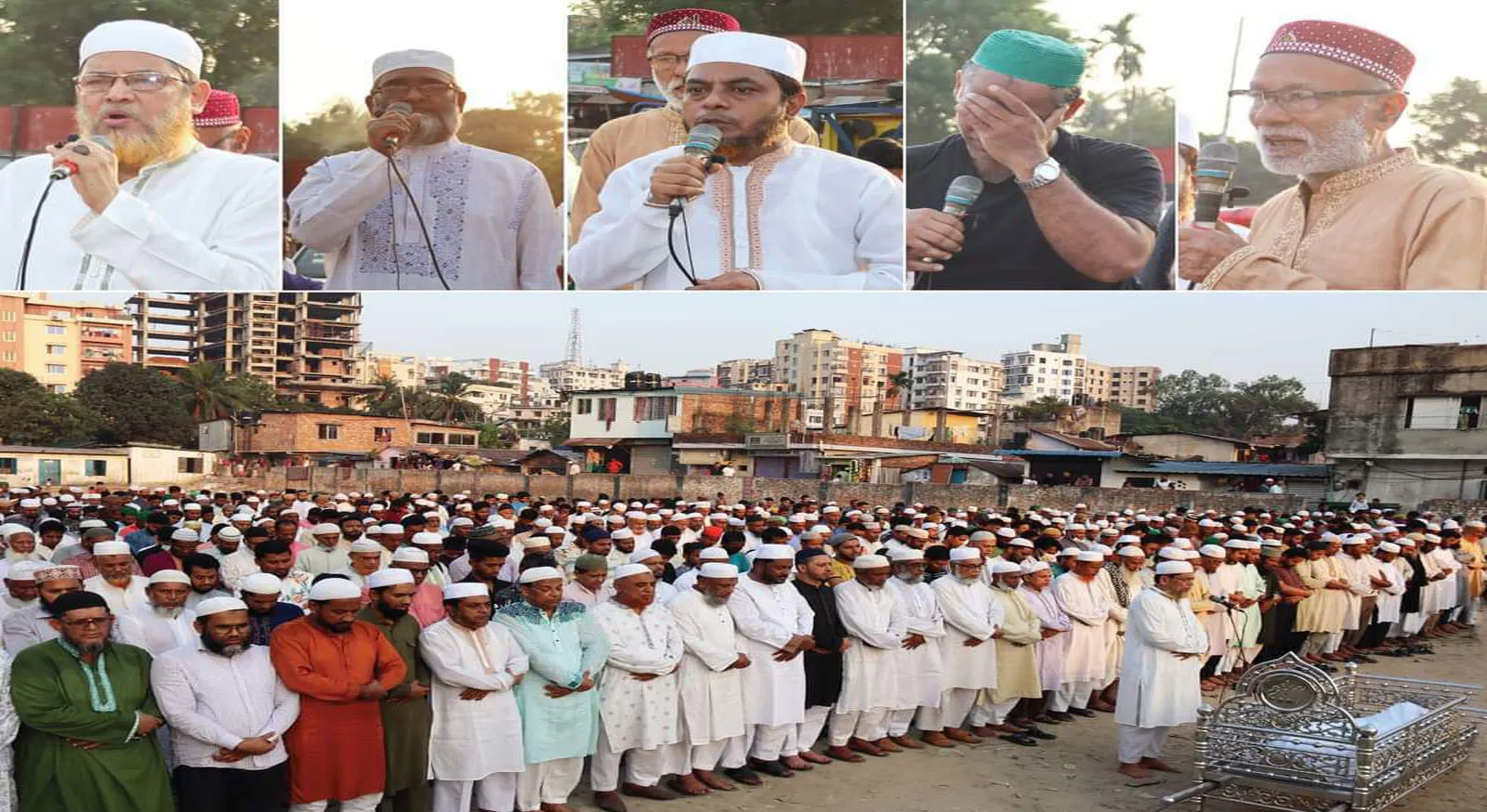 আবু তাহের খান আমাদের প্রেরণার বাতিঘর হয়ে থাকবেনঃ জানাযায় উপস্থিত নেতৃবৃন্দ