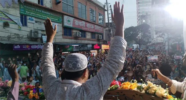 দেশের মানুষ আর লগি-বৈঠার তাণ্ডব দেখতে চায় না : আব্দুল জব্বার