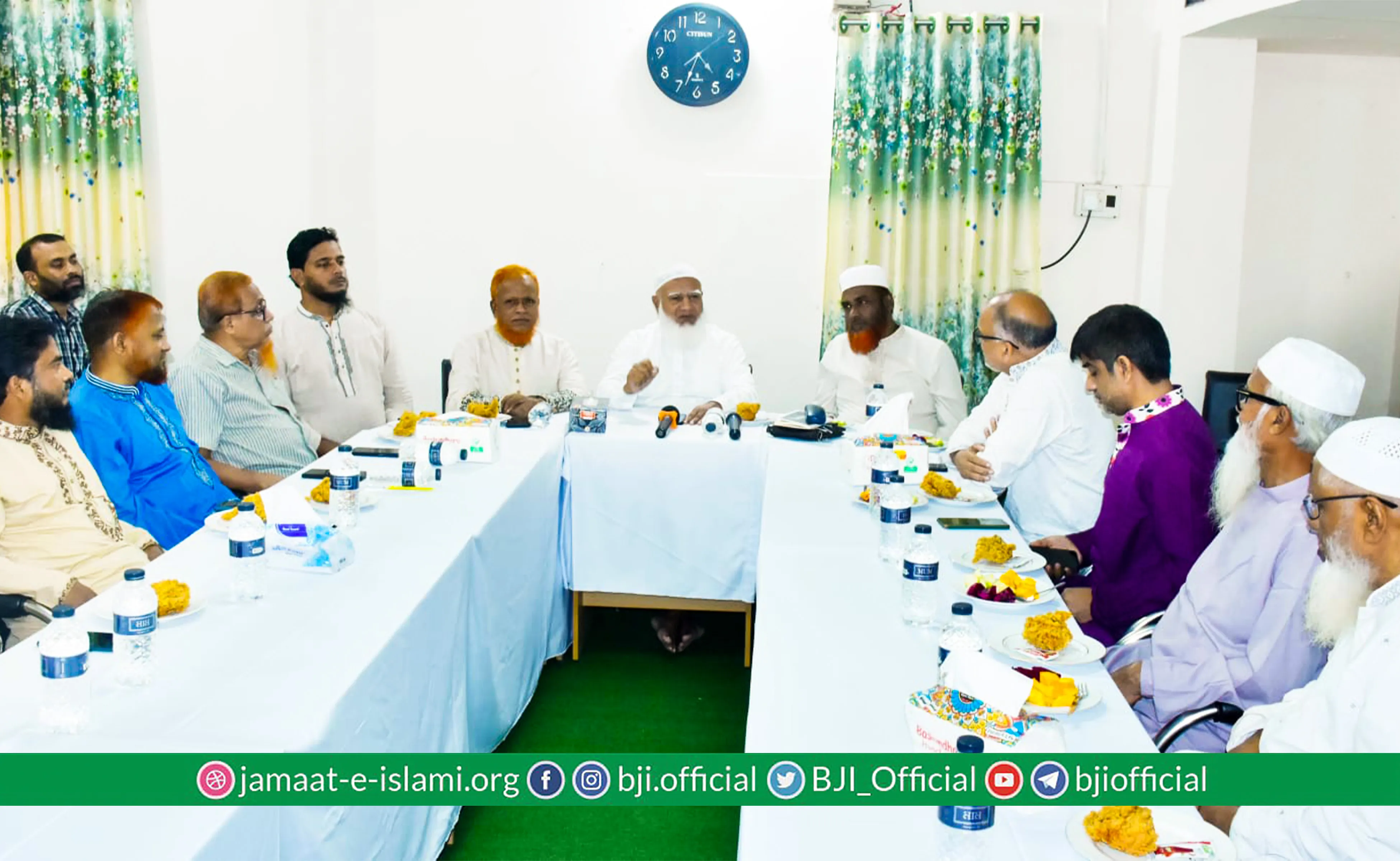 জাকের পার্টির সাথে আমীরে জামায়াতের মতবিনিময় সভা অনুষ্ঠিত