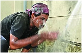 গরমে কাহিল জনজীবন