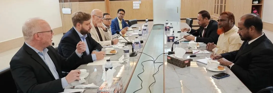জামায়াত নেতৃবৃন্দের সাথে আইআরআই এবং USAID প্রতিনিধি দলের সৌজন্য সাক্ষাত