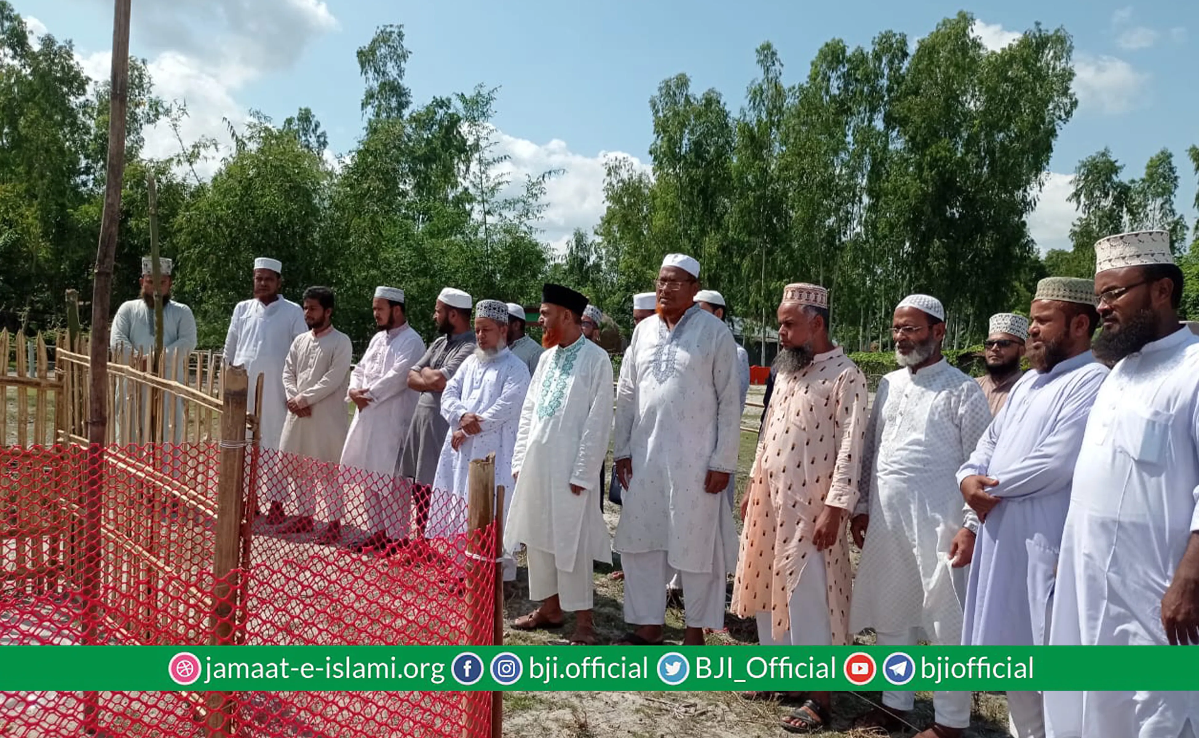 বৈষম্যবিরোধী ছাত্র আন্দোলনে ঢাকায় শহীদ রাশেদুল হকের কুড়িগ্রামের বাড়িতে জামায়াত নেতৃবৃন্দ