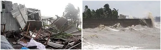 সুপার সাইক্লোন ‘মোরা’র আঘাতে লণ্ডভণ্ড উপকূল