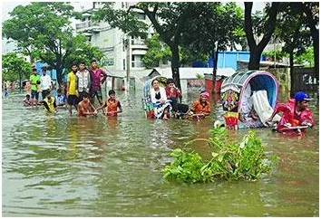 চট্টগ্রামে জলাবদ্ধতা