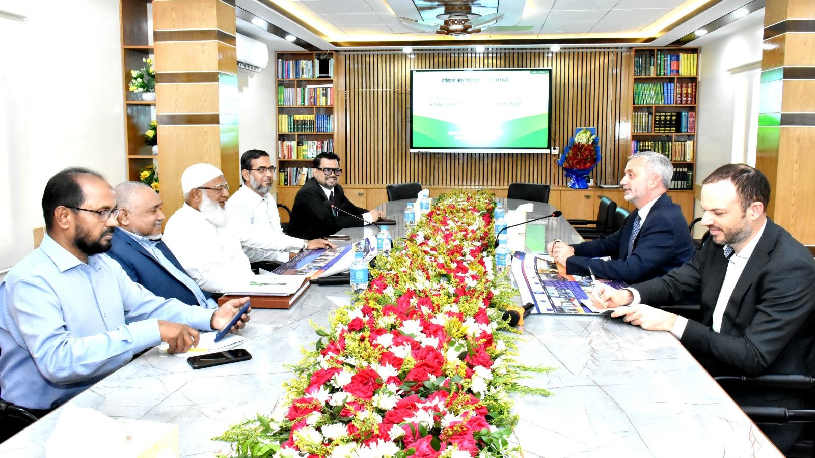 আমীরে জামায়াতের সাথে ইইউ এর রাষ্ট্রদূতের সৌজন্য সাক্ষাৎ