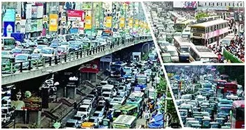 যানজটে স্থবির রাজধানী