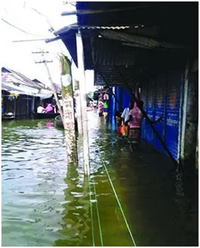 সিলেটে ২ শতাধিক গ্রাম পানির নিচে