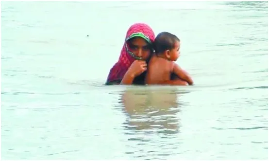 ত্রাণের জন্য হাহাকার