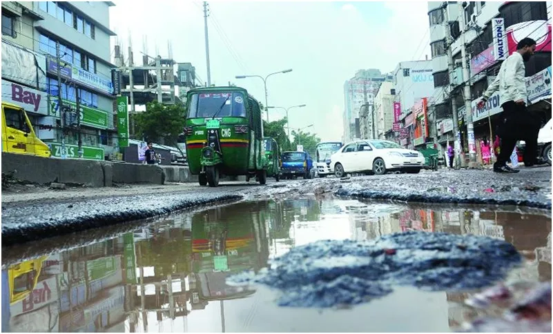 কঙ্কাল সড়কে নরকযন্ত্রণা