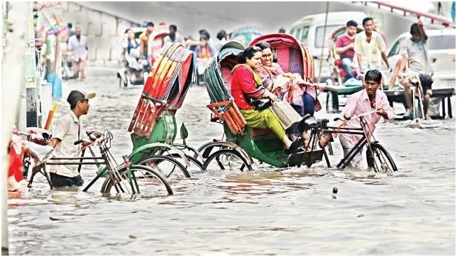 মেঘ বিস্ফোরণে রেকর্ড বৃষ্টি