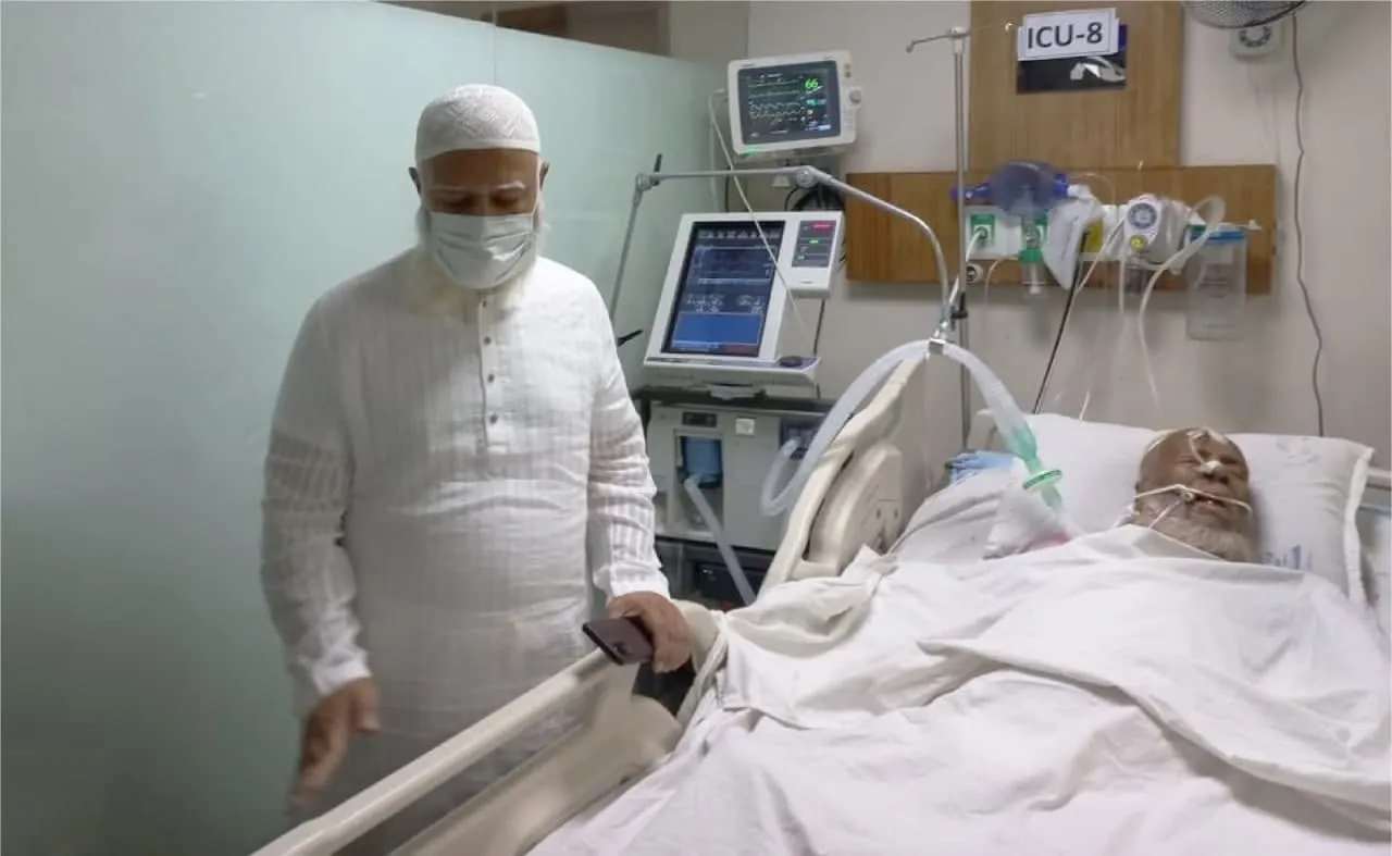সেক্রেটারি জেনারেল জনাব মিয়া গোলাম পরওয়ার এর সম্মানিত পিতা জনাব মিয়া আব্দুল হামিদ খুবই জটিল রোগে আক্রান্ত হয়ে দীর্ঘদিন ধরে হাসপাতালে চিকিৎসাধীনঃ খাছ দো’য়ার আহবান...