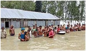 বন্যা: বাংলাদেশ, ভারত, নেপালে মৃত ৬০০, আক্রান্ত ২ কোটি মানুষ