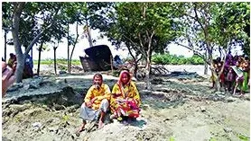 বন্যা রেখে গেছে ক্ষতের চিহ্ন
