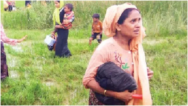 সীমান্তে অপেক্ষায় হাজারো রোহিঙ্গা