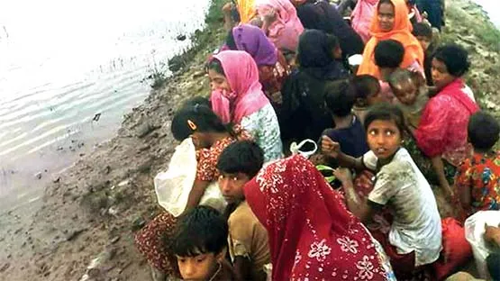 আন্দাংয়ে পুরুষদের গুলী করে হত্যা ও নারীদের গণধর্ষণ
